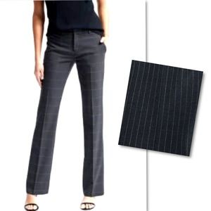 BR Martin Fit Light Wool Grey Blue Pinstripe Pants